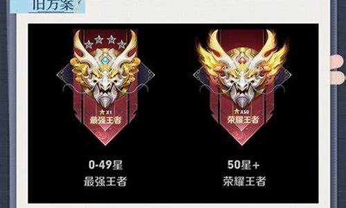 王者荣耀王者段位划分无双王者_王者无双带
