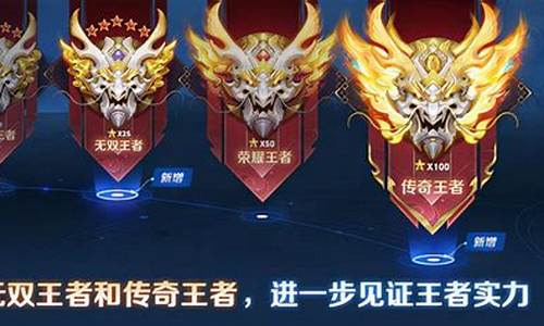 王者荣耀王者段位星级划分_王者段位等级排