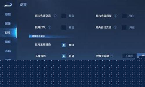 王者荣耀视野提示程度怎么调整_王者视野范