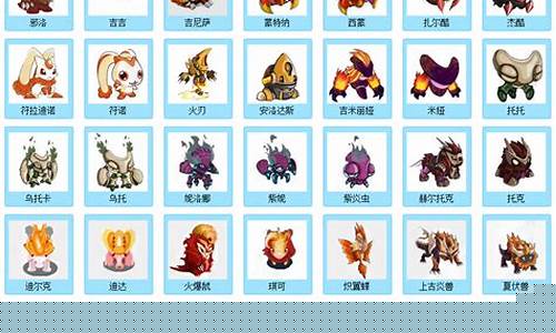赛尔号精灵大全_赛尔号精灵大全图鉴老版