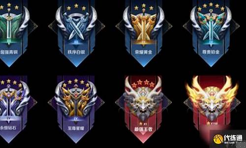 2021王者荣耀段位顺序图_2021王者