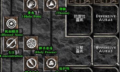 暗黑圣骑士技能_暗黑圣骑士技能加点图