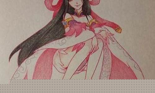 王者荣耀貂蝉画法铅笔_王者荣耀貂蝉 铅笔画